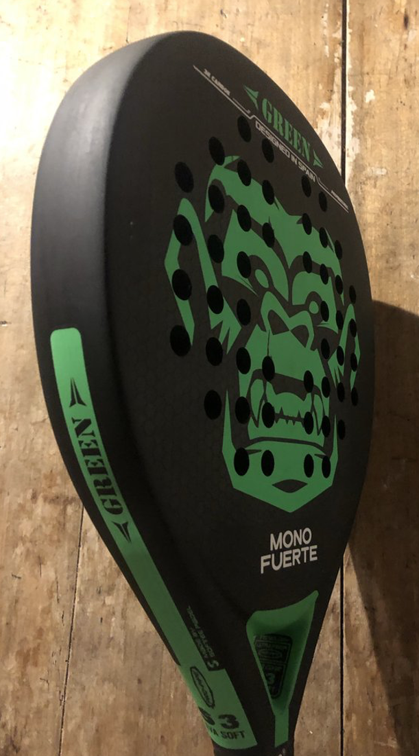 Mono Fuerte Green - Padelracket