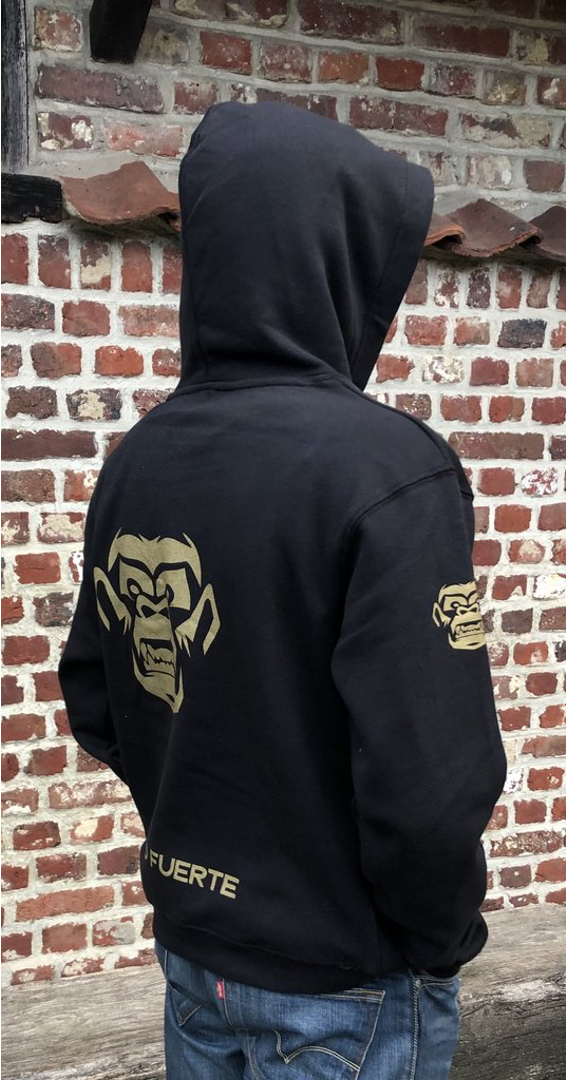 Mono Fuerte Hoodie Svart