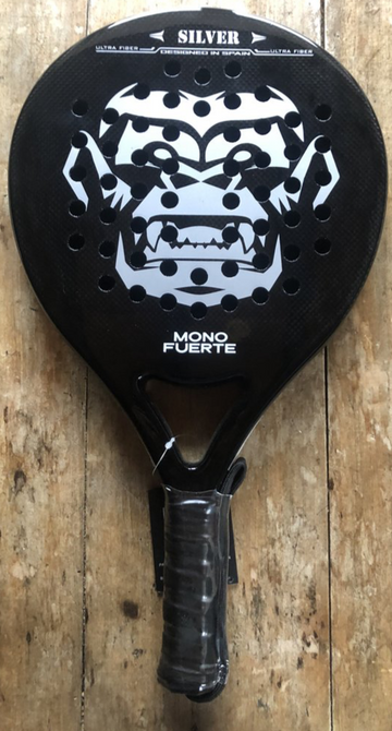 padelracket, mono fuerte, mono fuerte silver