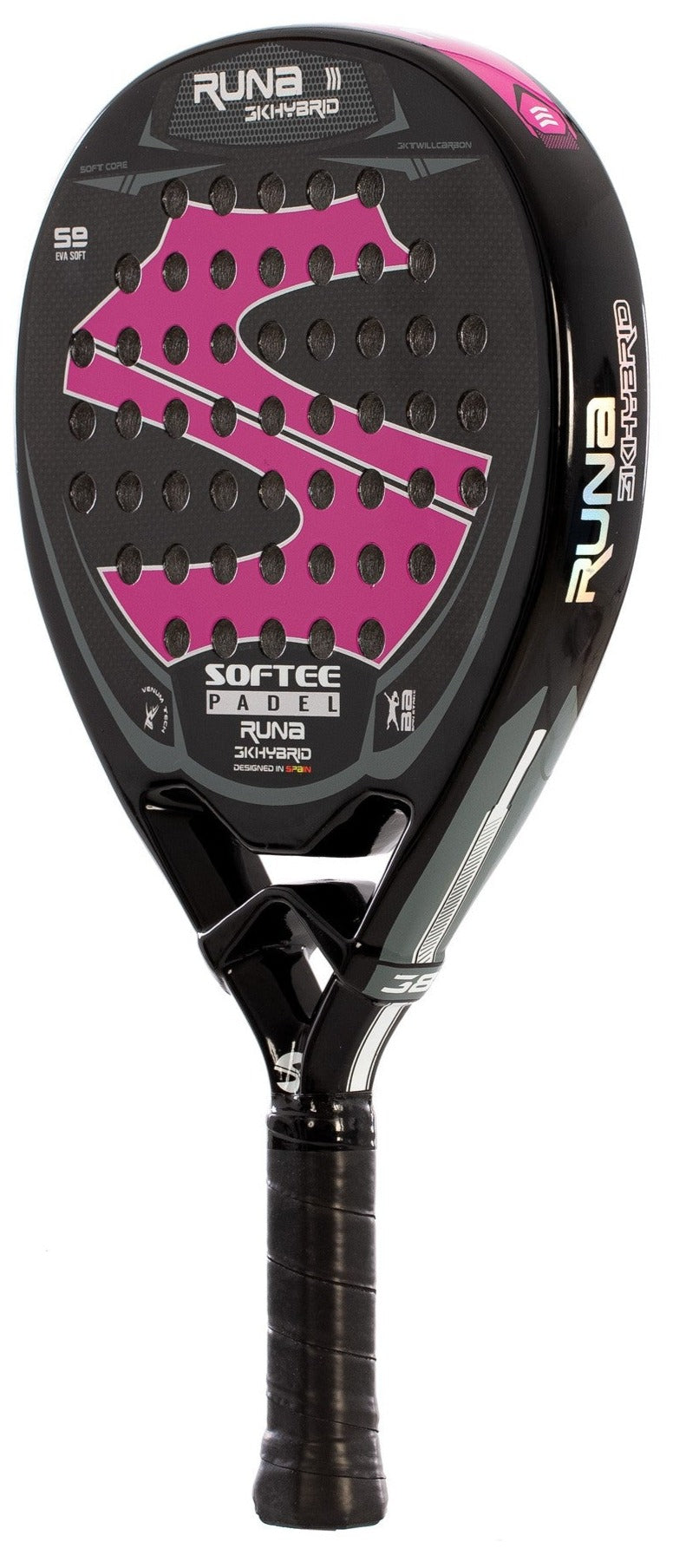 Softee Runa padelracket, Rosa padelracket