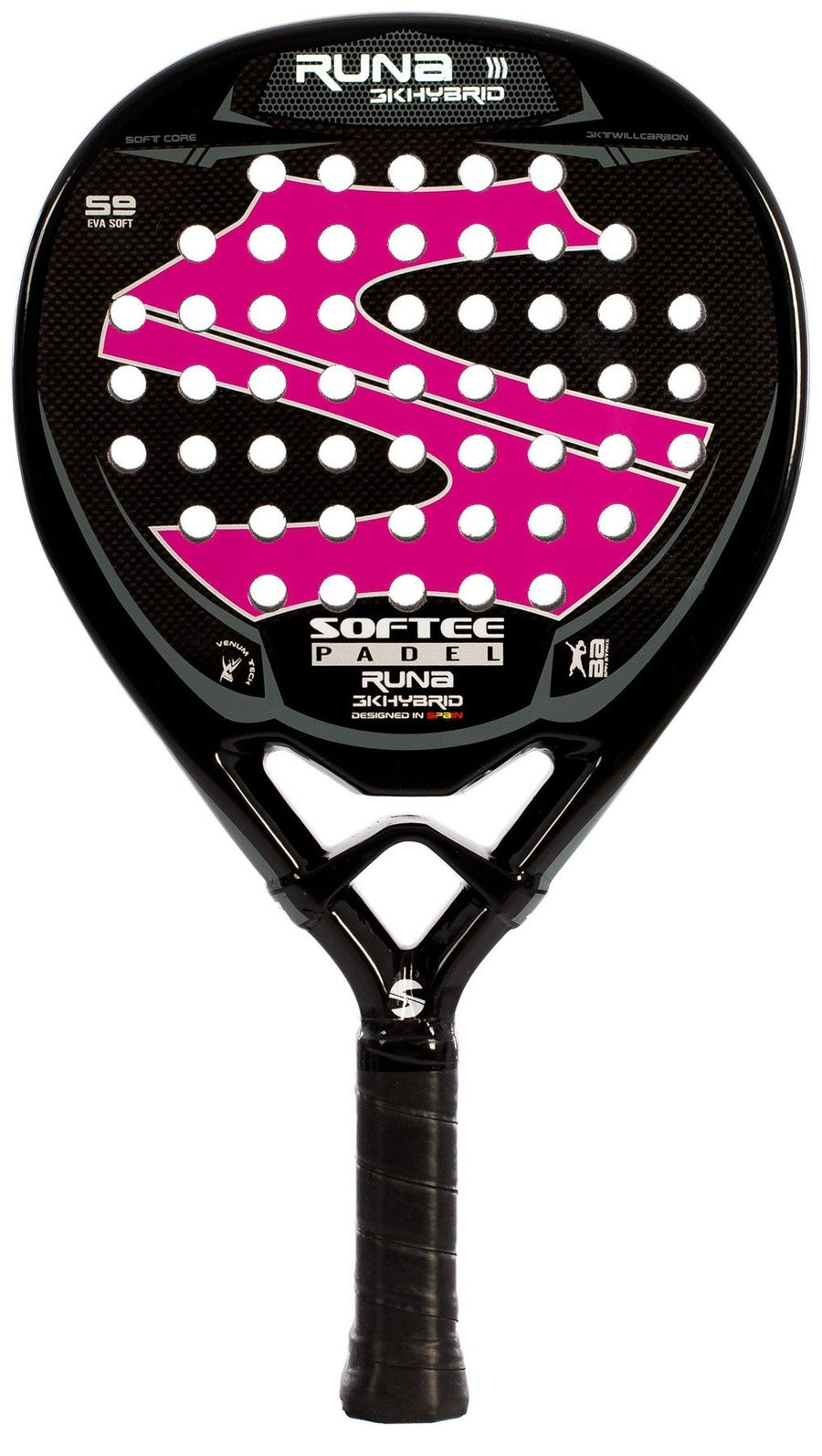 Softee Runa padelracket, Rosa padelracket