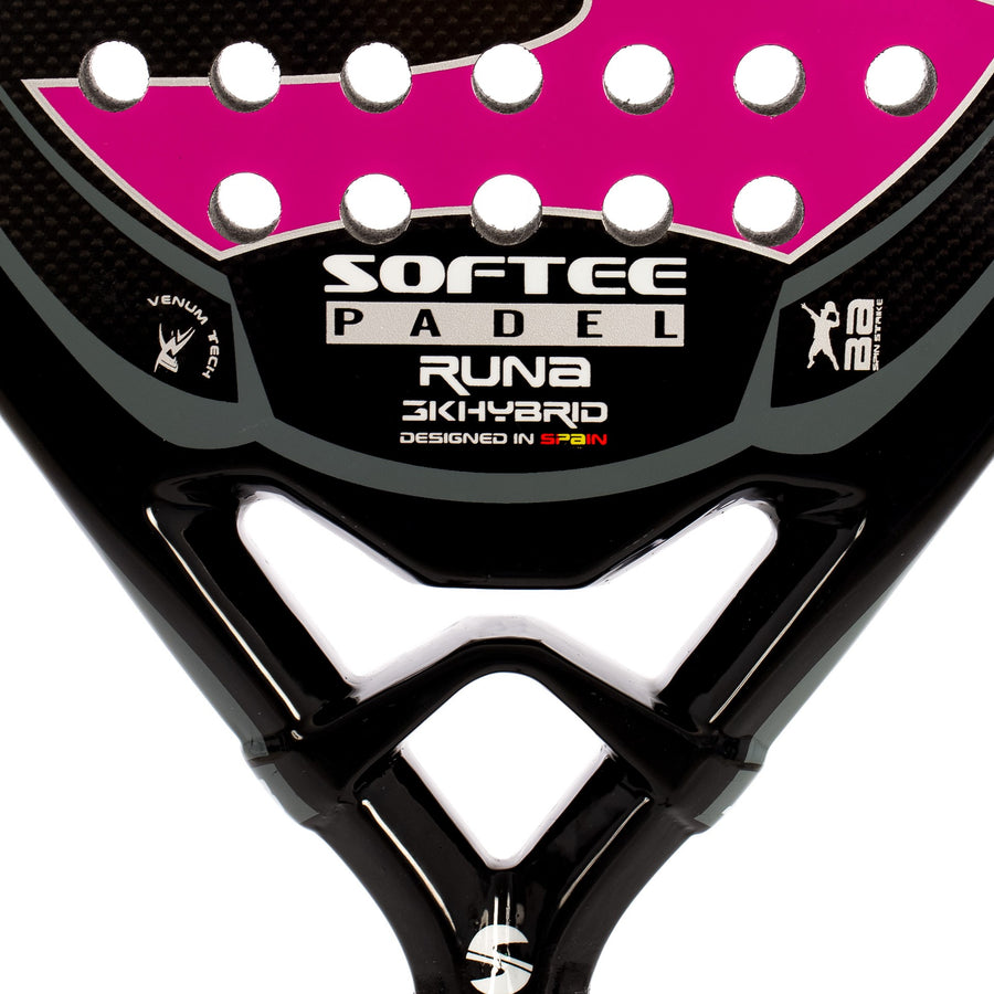 Softee Runa padelracket, Rosa padelracket